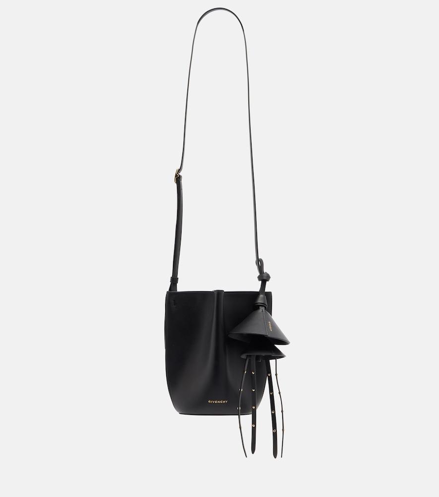 givenchy snap mini leather bucket bag