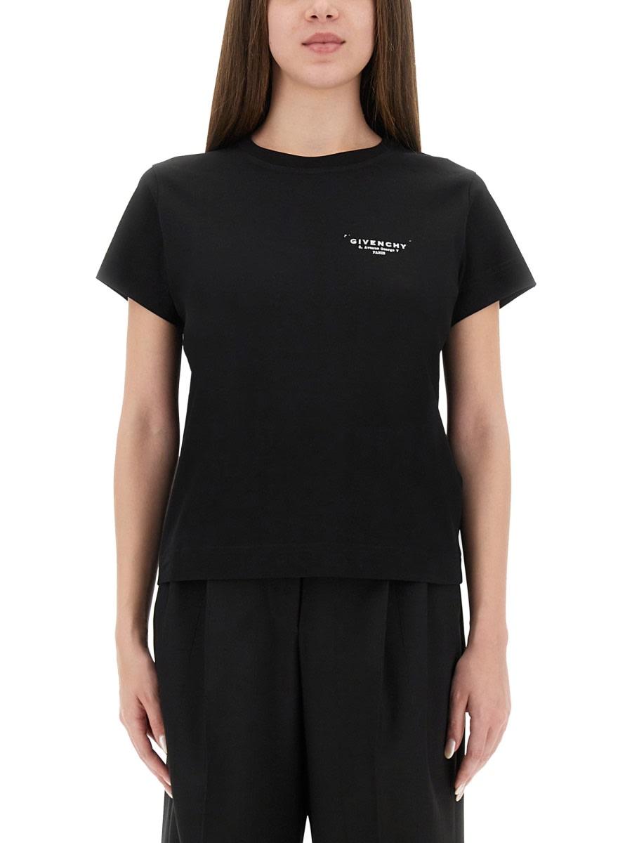 givenchy t-shirt with logo
