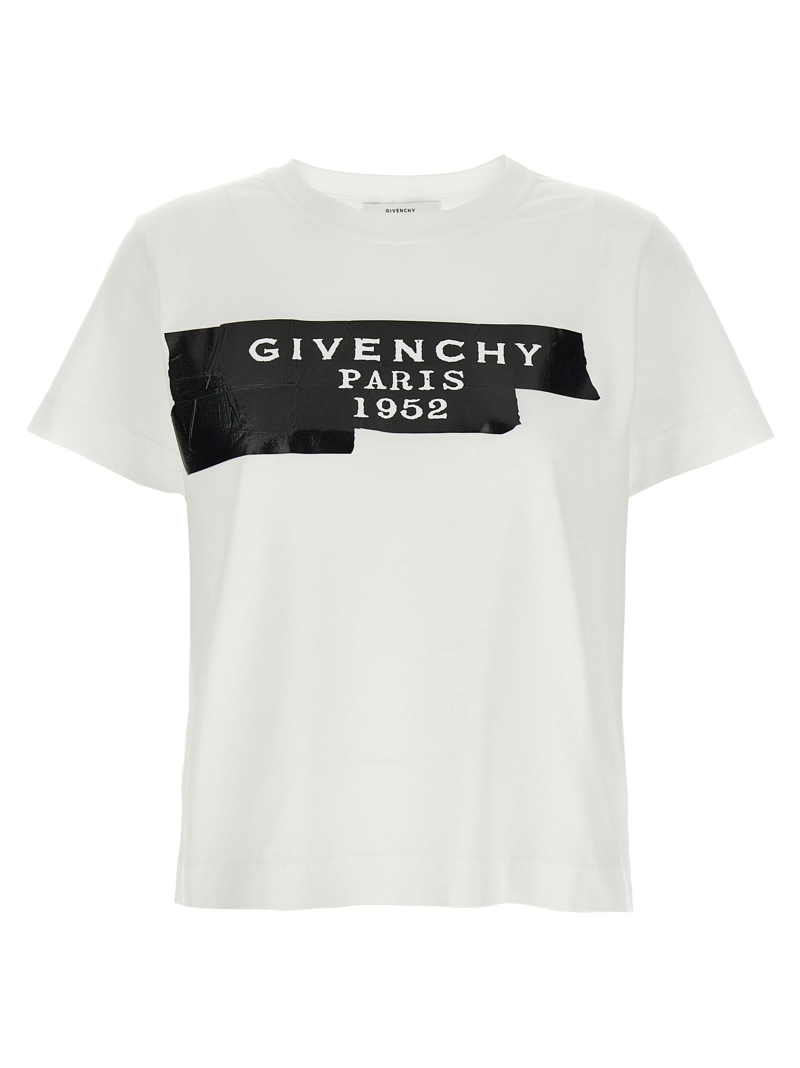 givenchy tape t-shirt