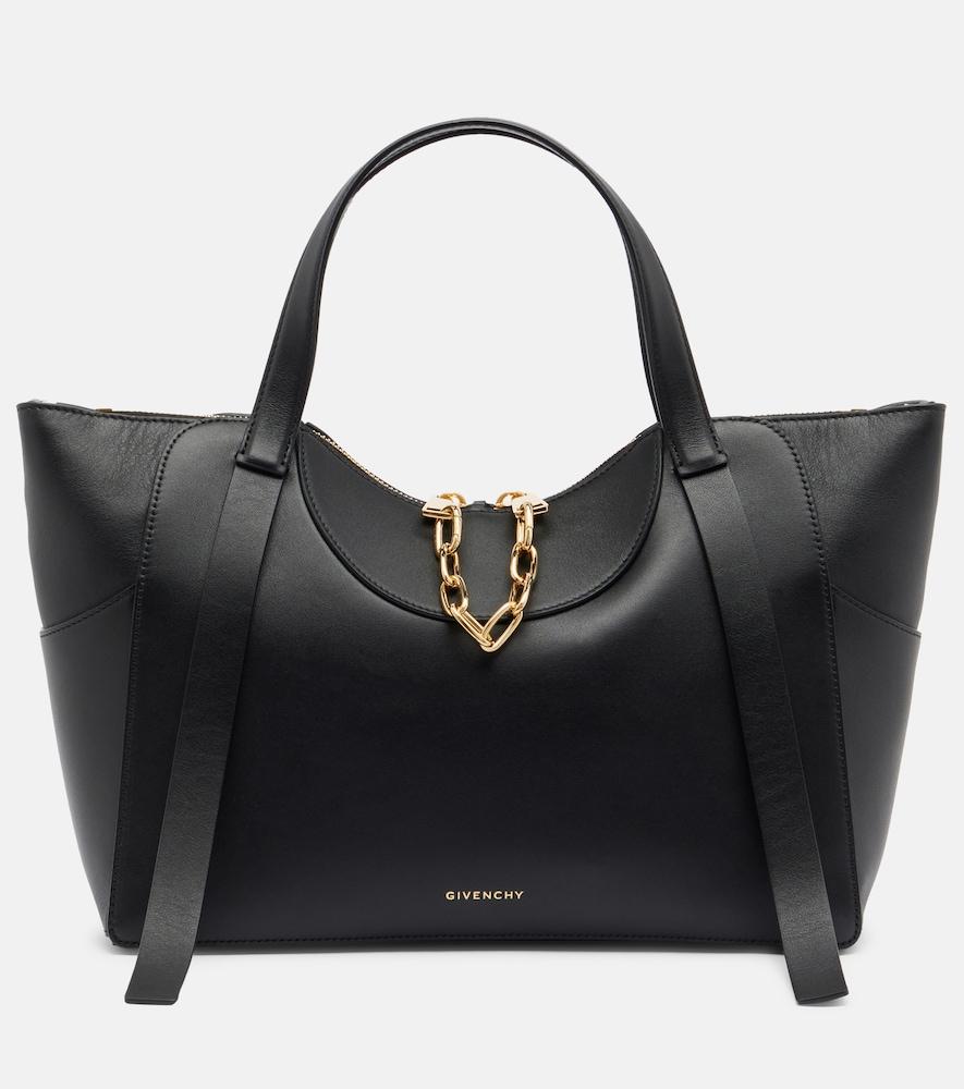 givenchy the snatch medium leather tote bag