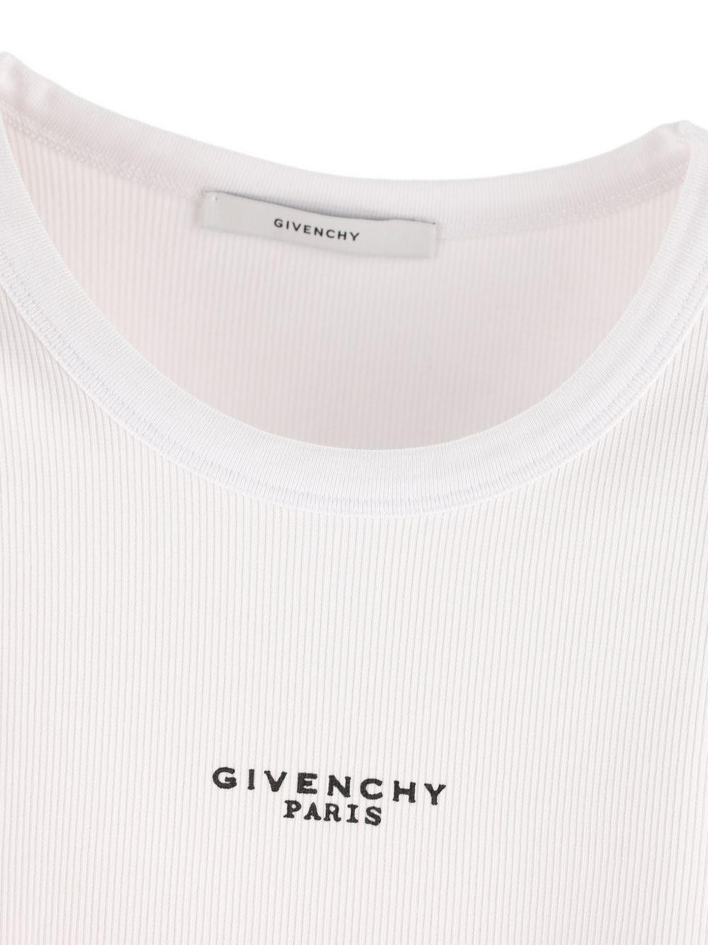 givenchy top white cotton elastane - women