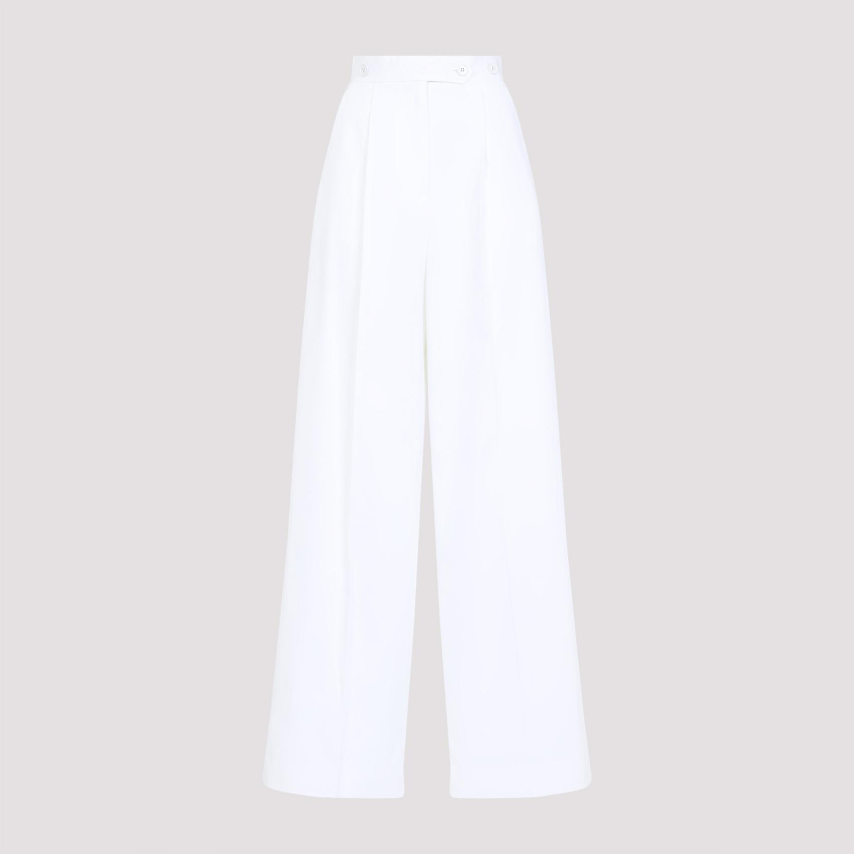 givenchy trousers white cotton pant - women