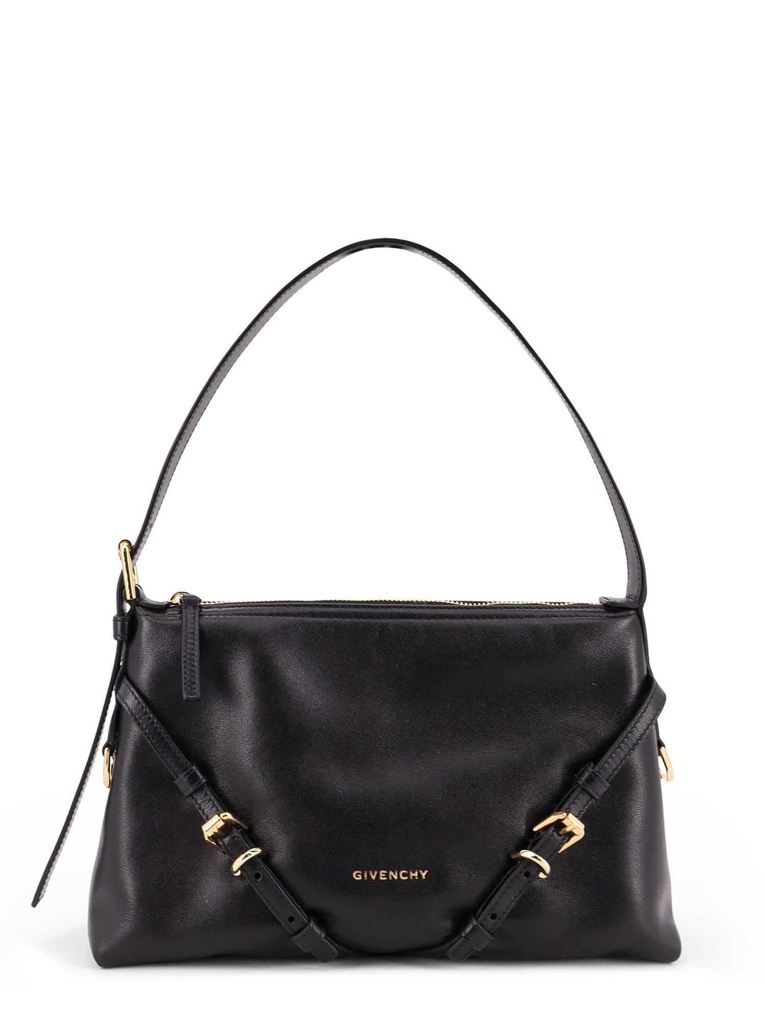 givenchy voyou leather shoulder bag