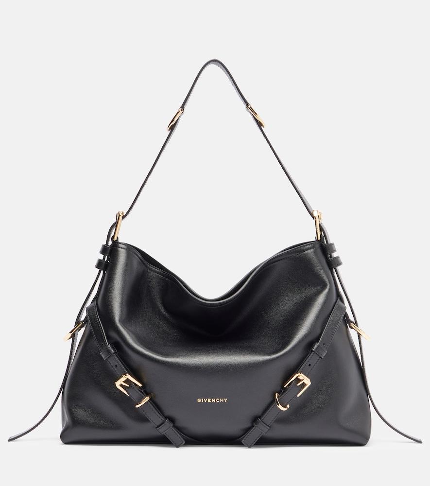 givenchy voyou medium leather shoulder bag