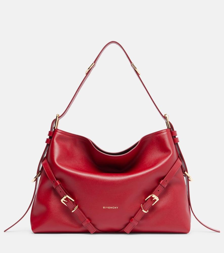 givenchy voyou medium leather shoulder bag