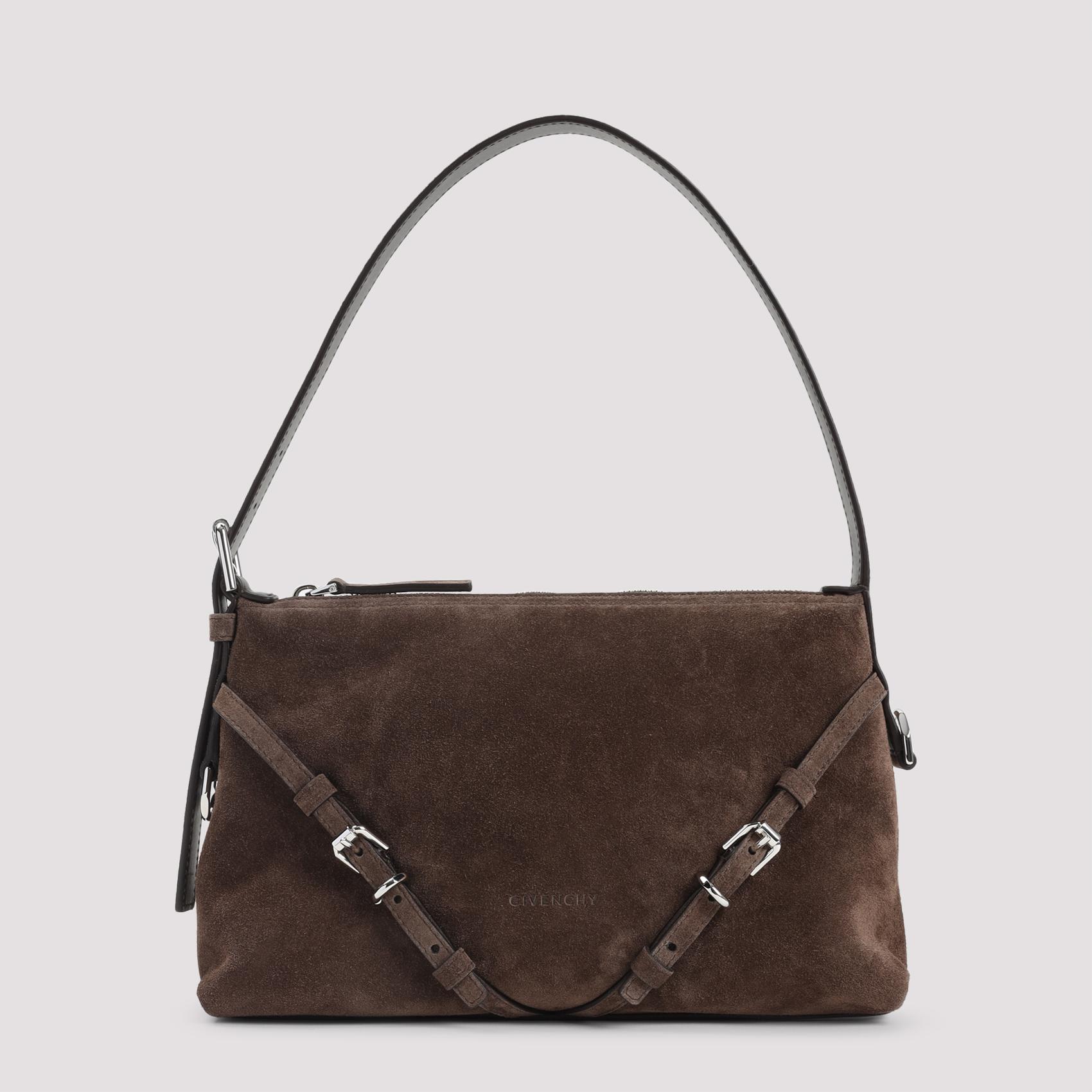 givenchy voyou mini bag brown calf leather - women