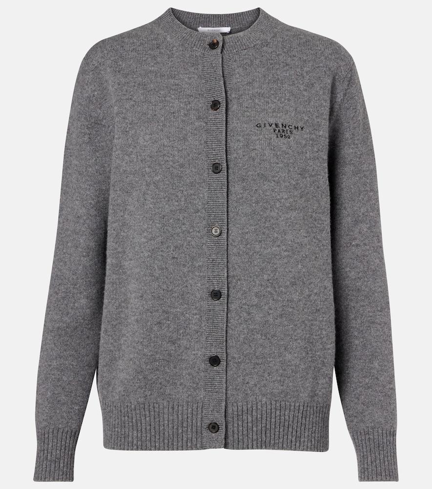 givenchy wool and cashmere cardigan