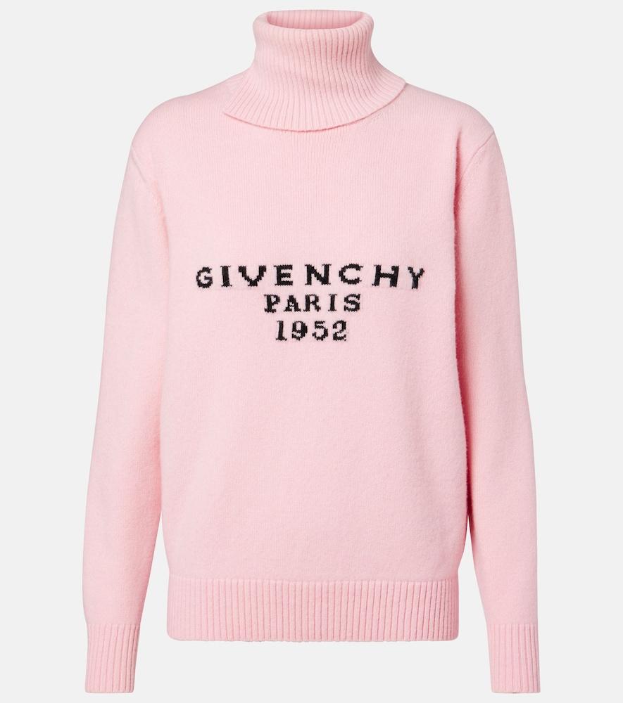 givenchy wool and cashmere turtleneck sweater