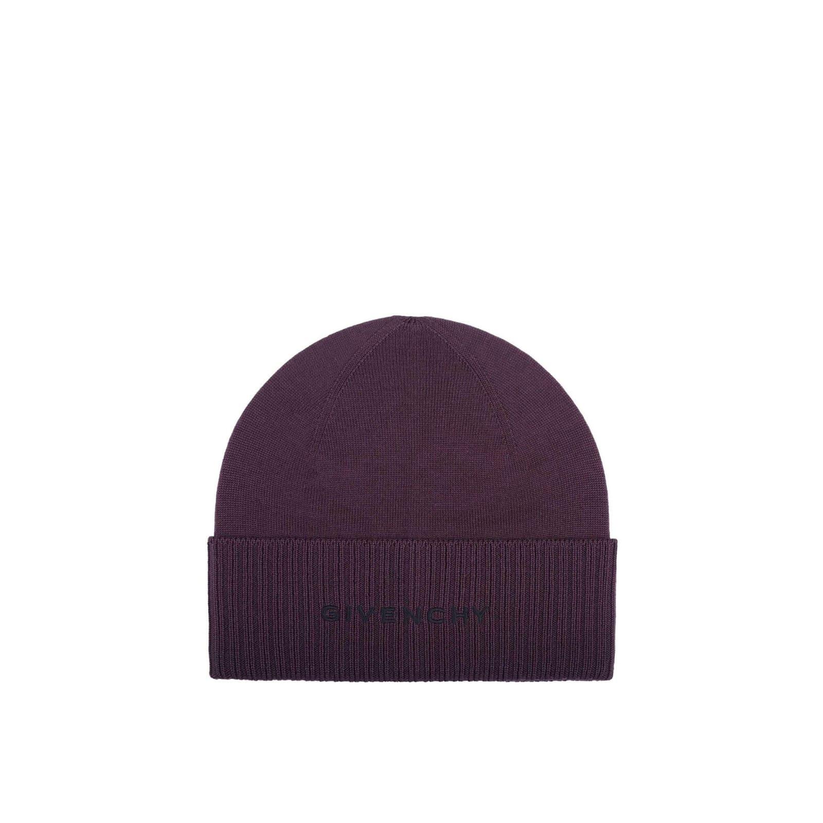 givenchy wool logo hat