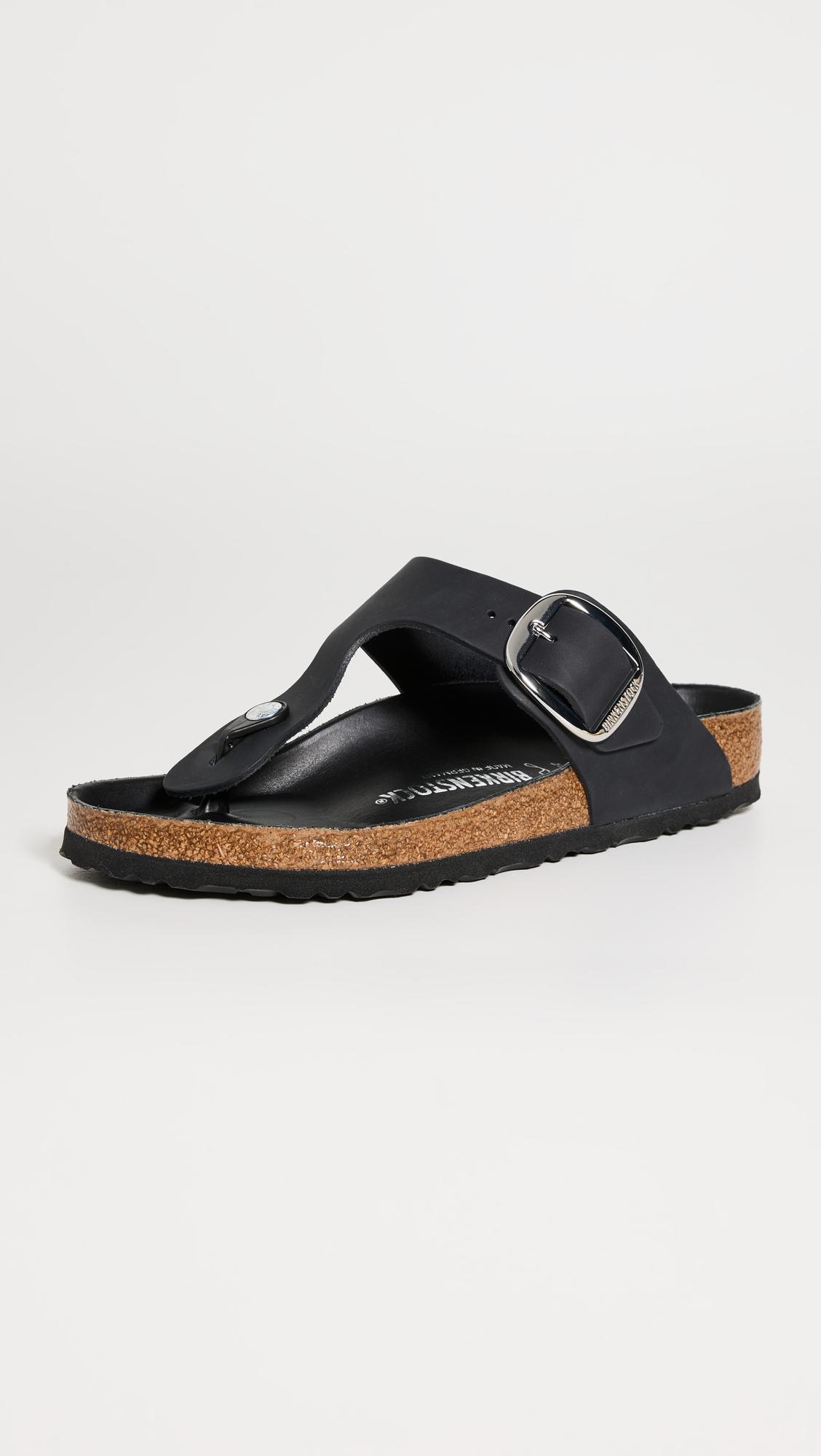 gizeh big buckle sandals