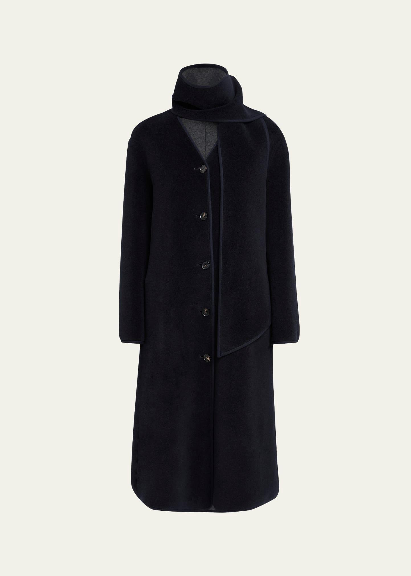 gladwin single-breasted wool coat