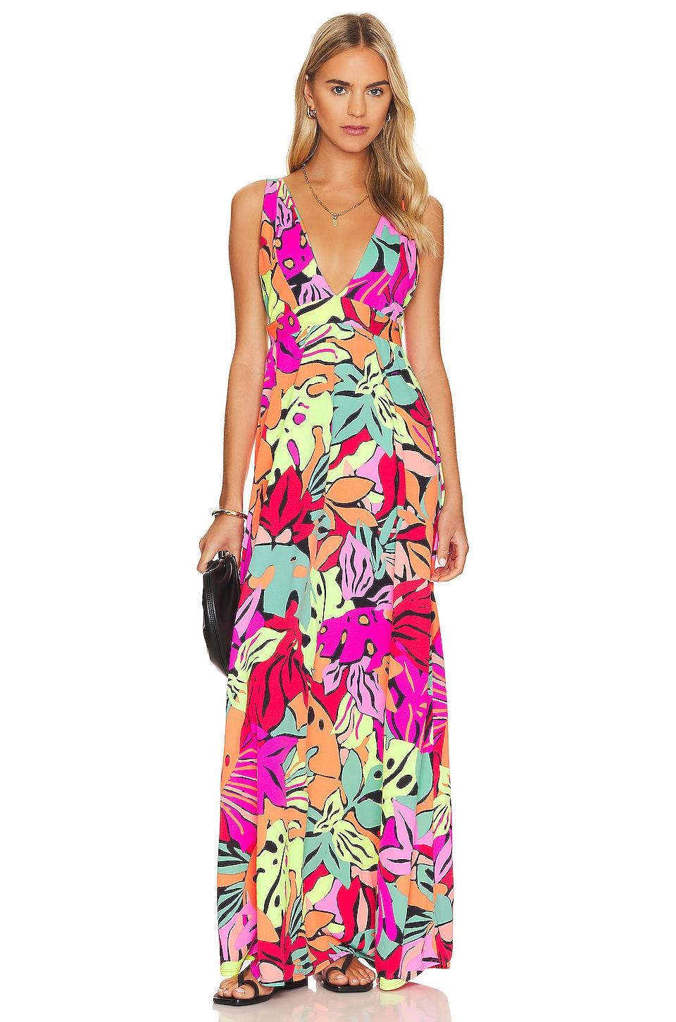 glaring maxi dress