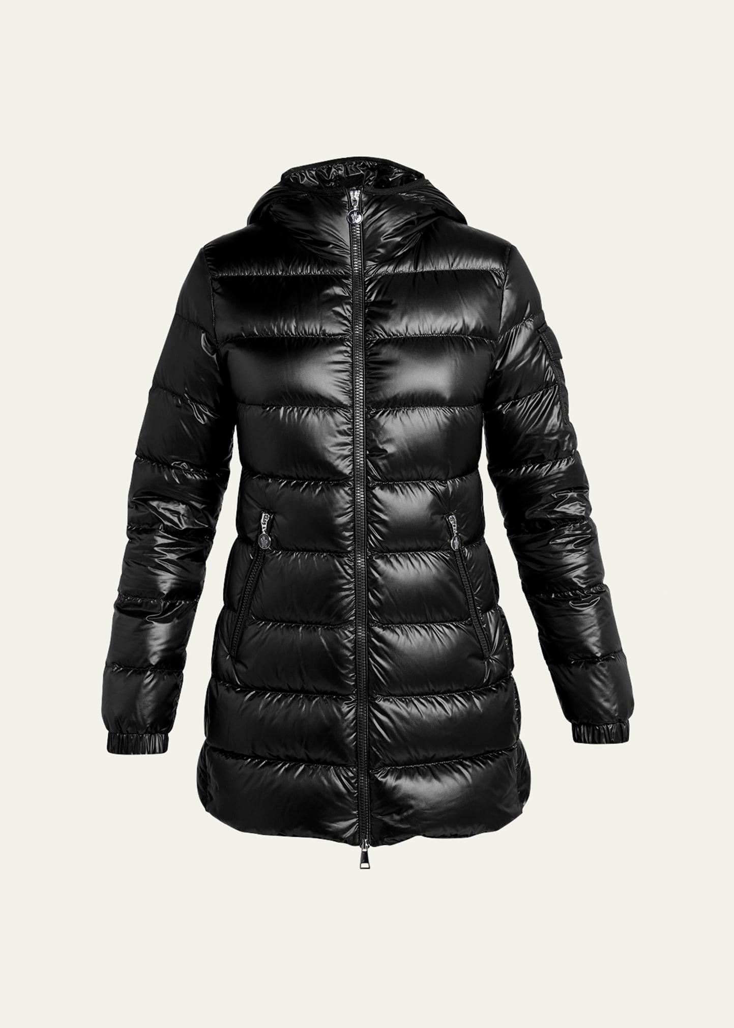 glements hooded puffer parka jacket
