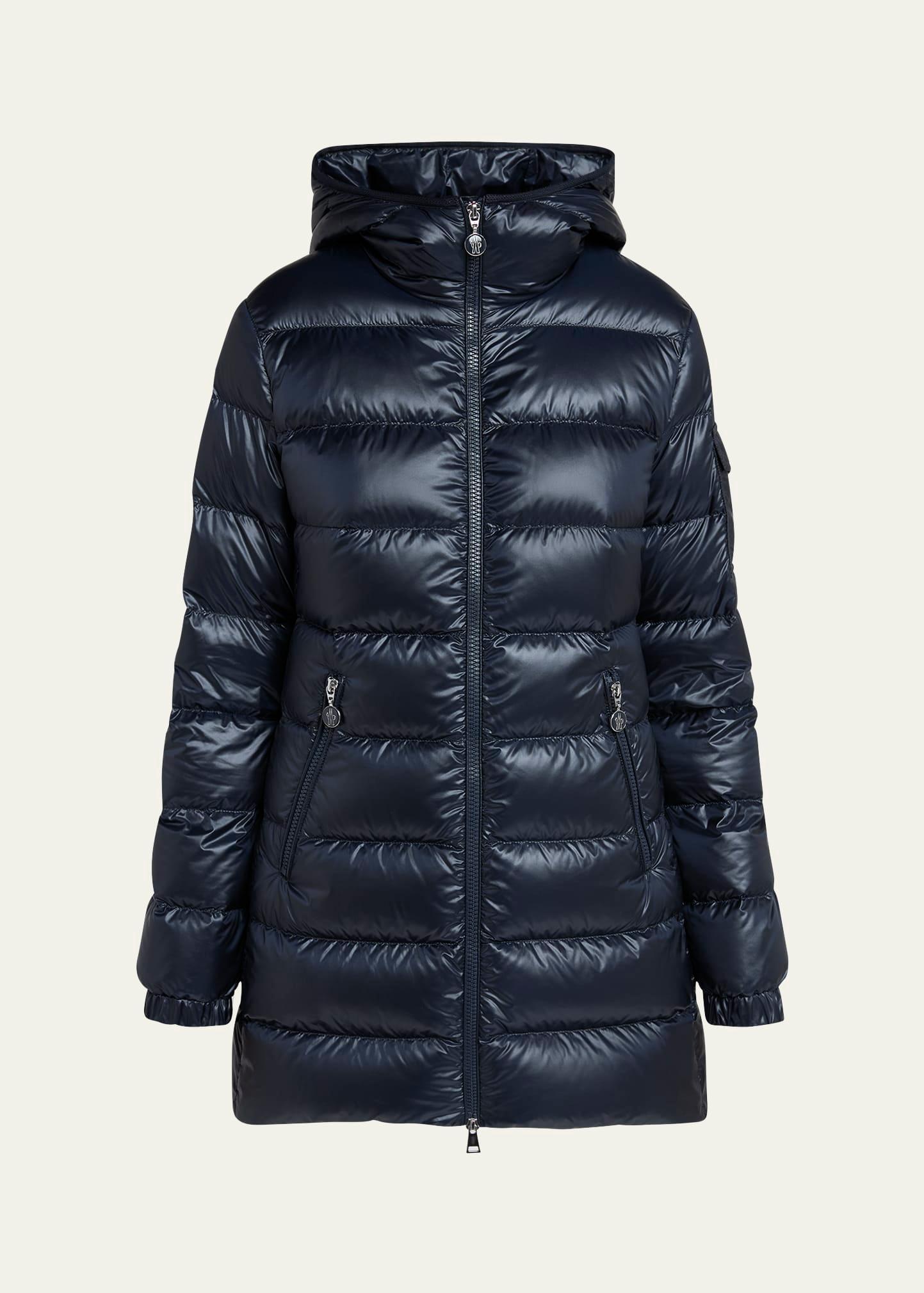 glements mid-length down jacket
