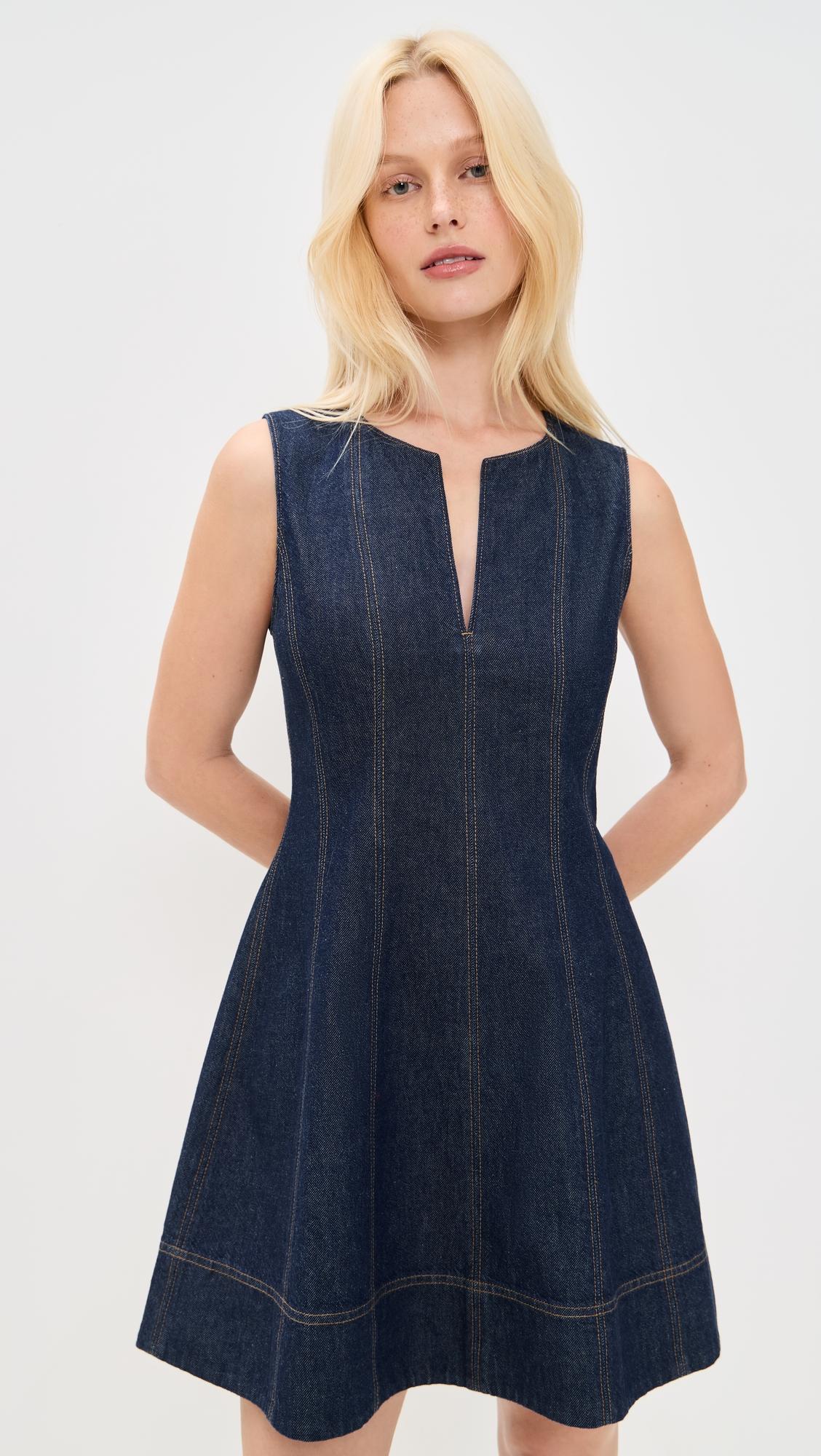 glenda denim dress