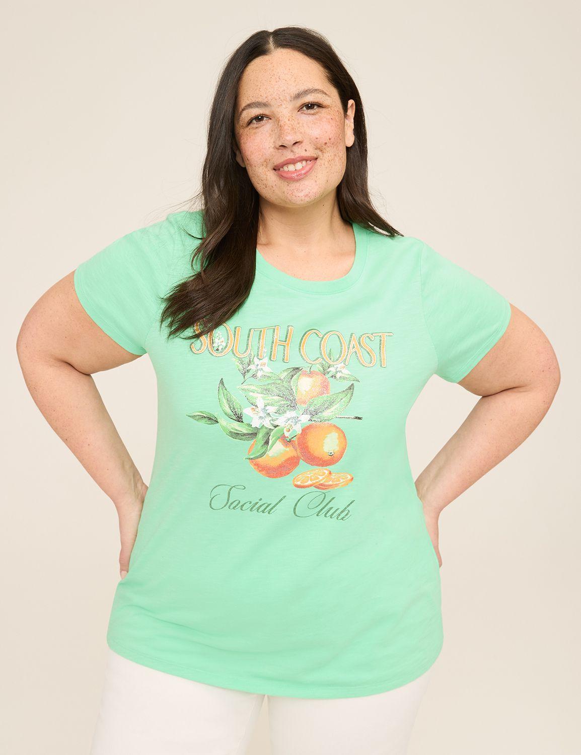 glitter south coast social club graphic tee