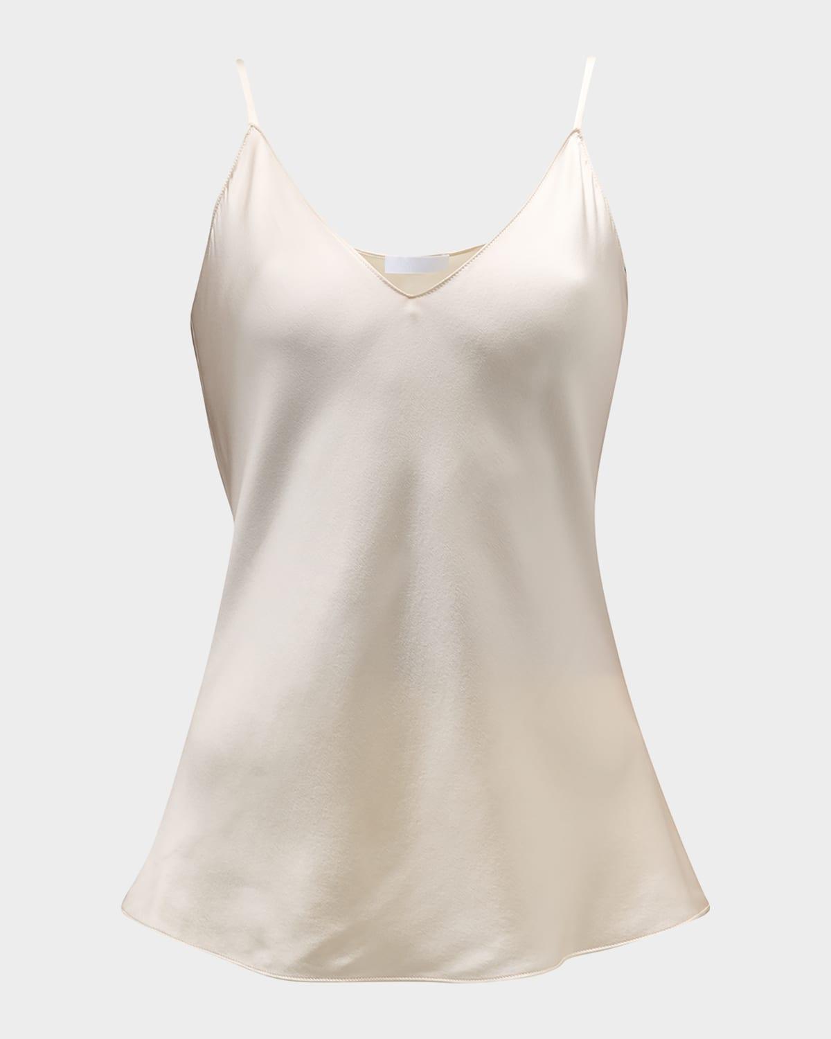 gloria silk tank top