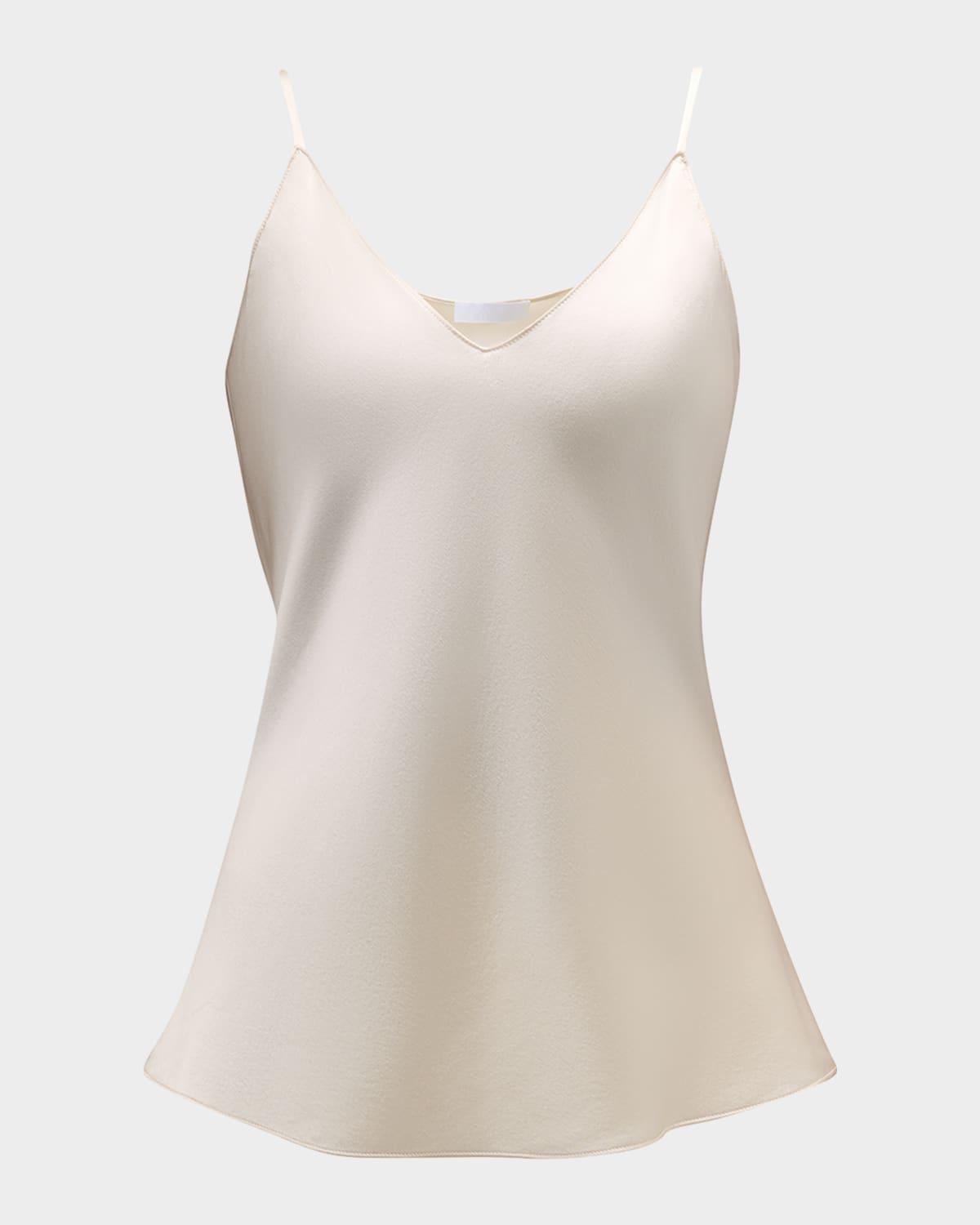 gloria silk tank top
