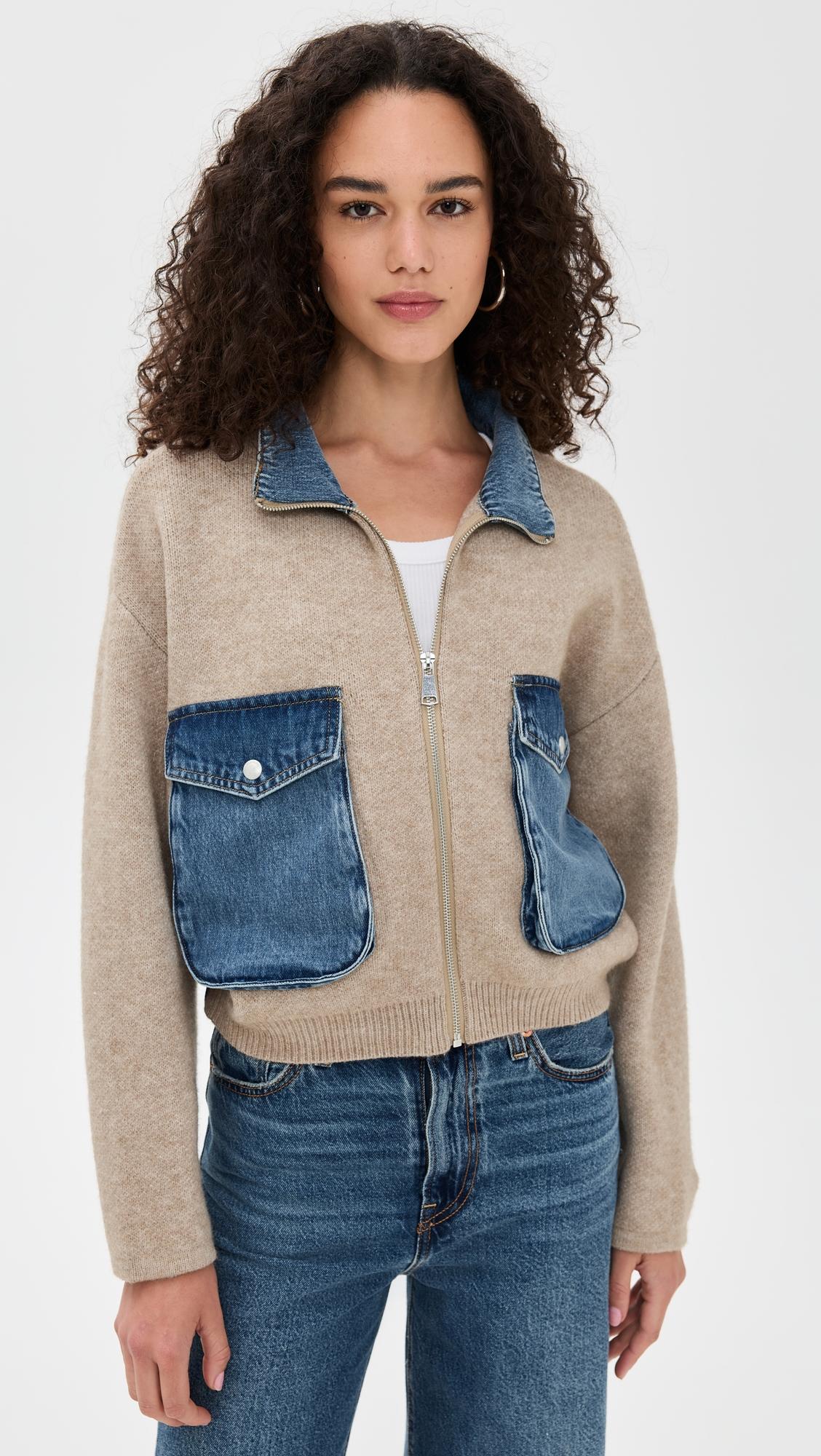 glow up sweater jacket