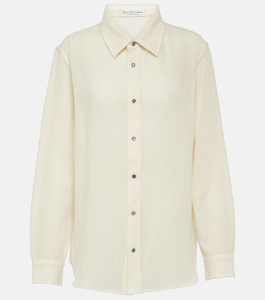 god's true cashmere cashmere shirt