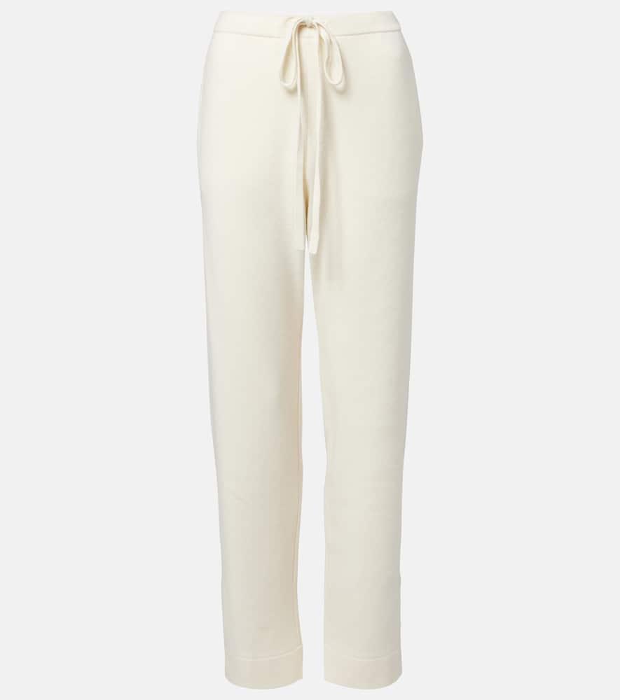 god's true cashmere embellished cashmere wide