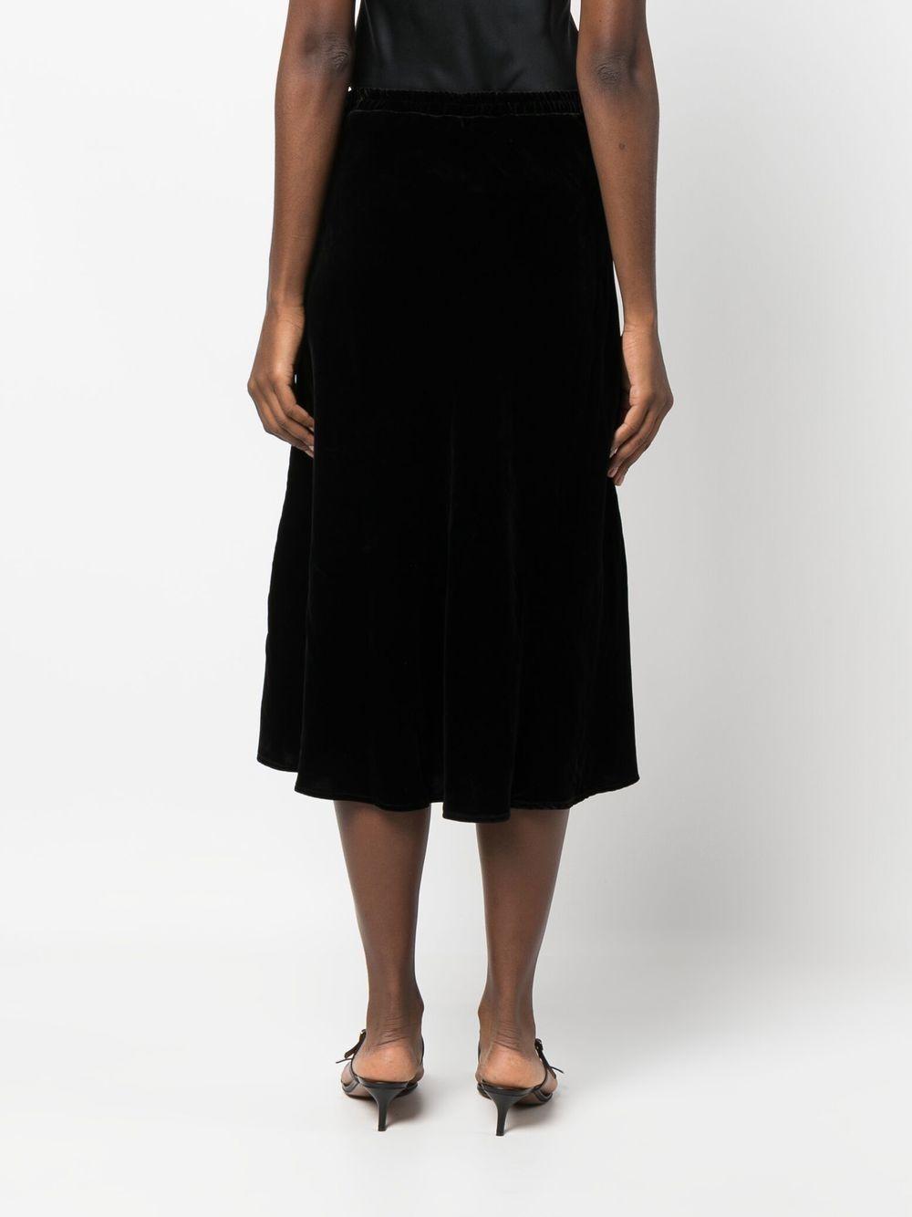 gold hawk skirts black outer: rayon - women