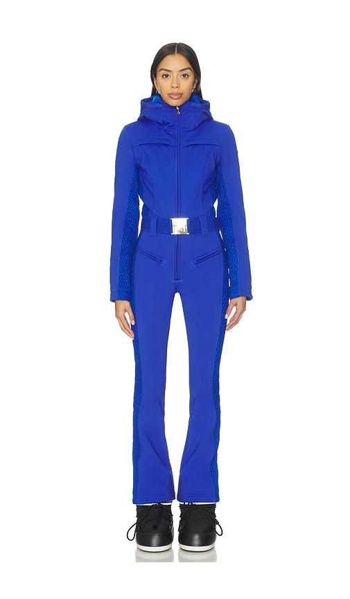goldbergh angela one piece suit in blue.