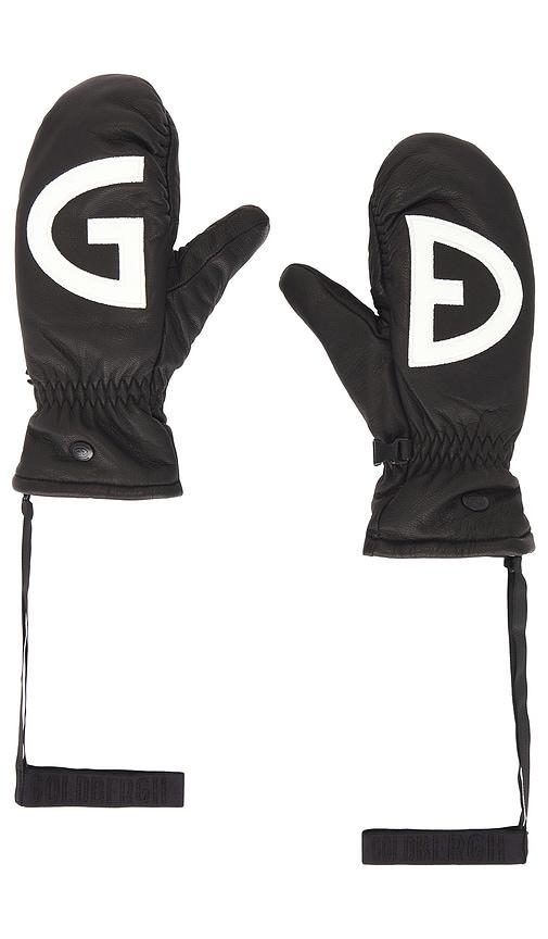 goldbergh bello mittens in black.