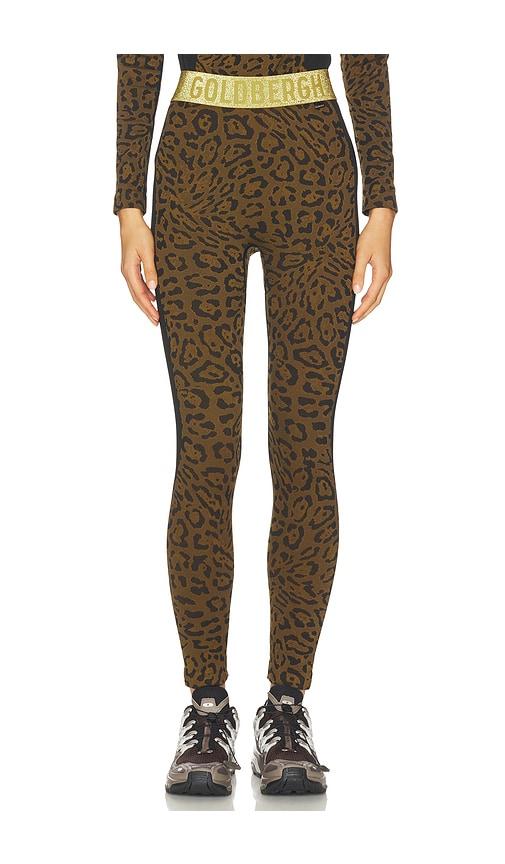 goldbergh caitlyn baselayer pant in brown.