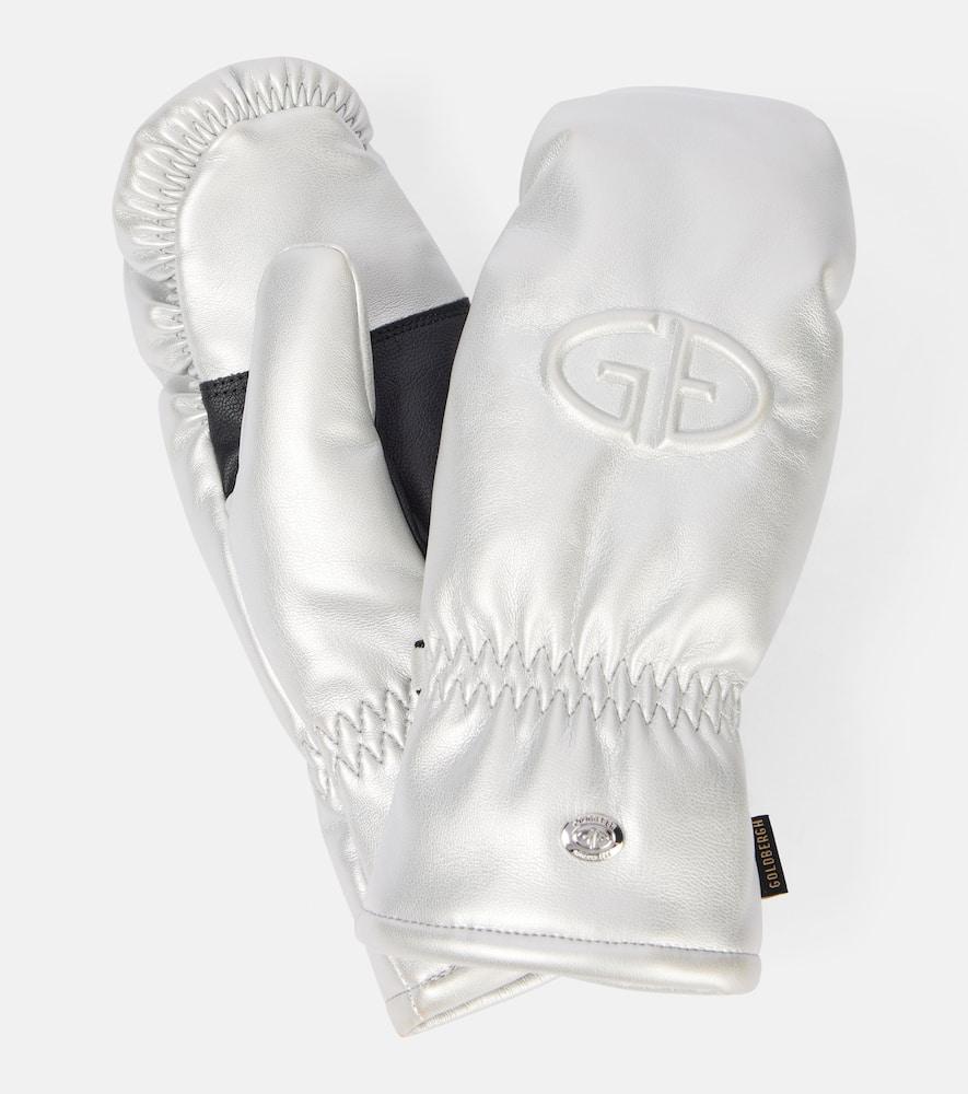 goldbergh charmer logo ski mittens