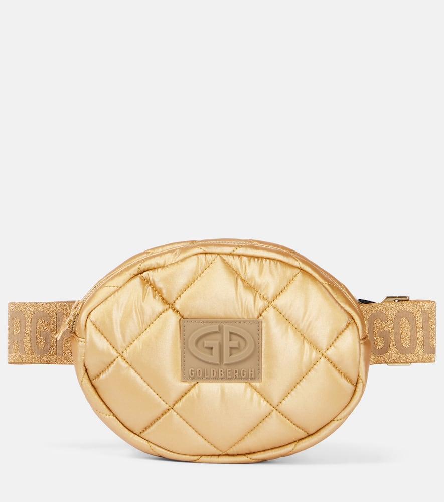 goldbergh french small quilted belt bag
