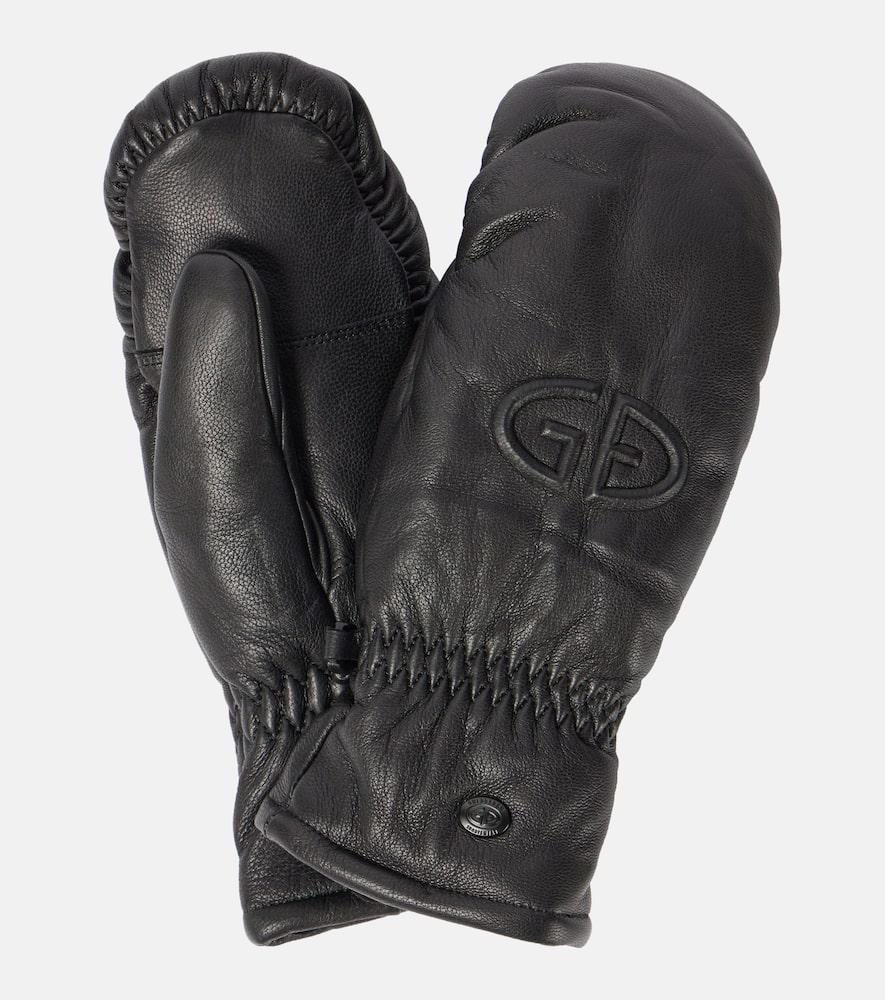goldbergh hilja leather ski mittens