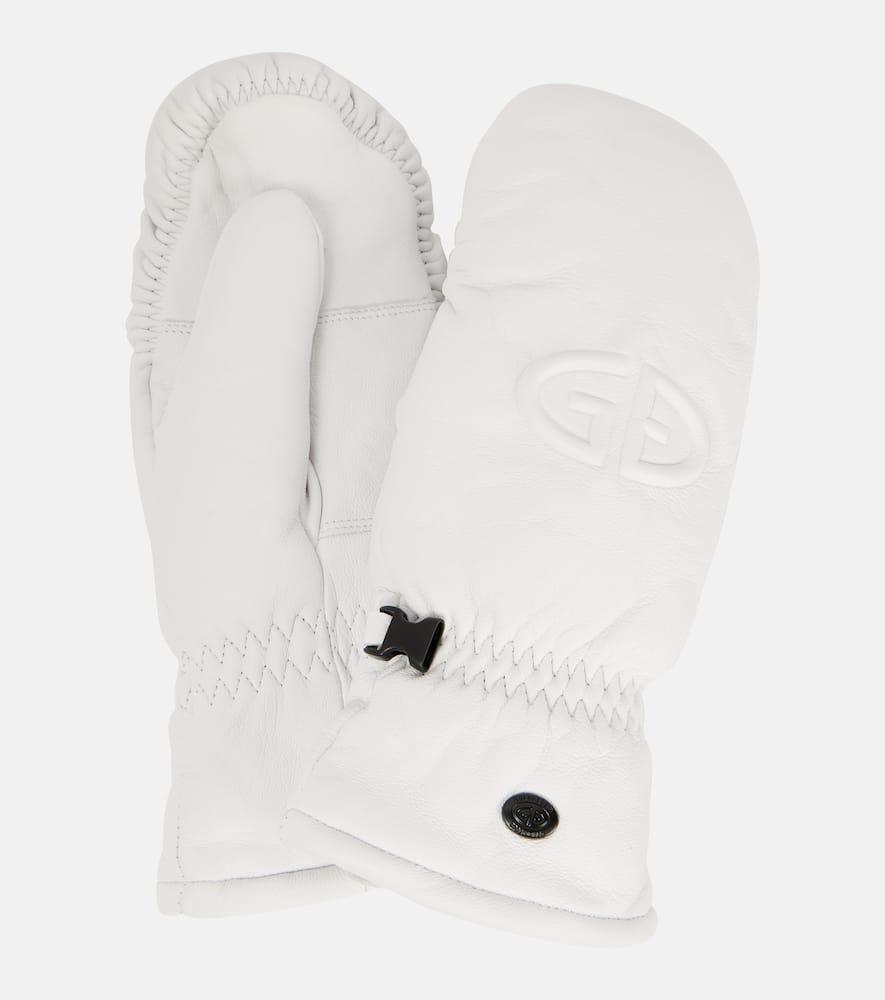 goldbergh hilja leather ski mittens