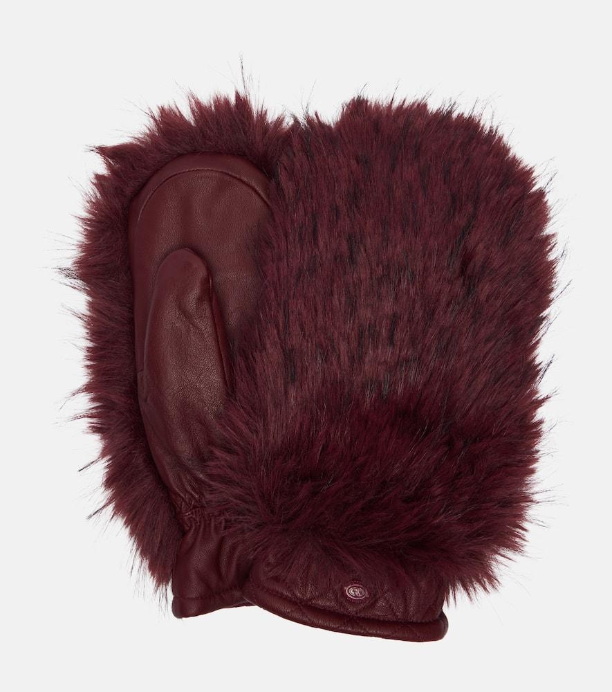 goldbergh hill leather mittens