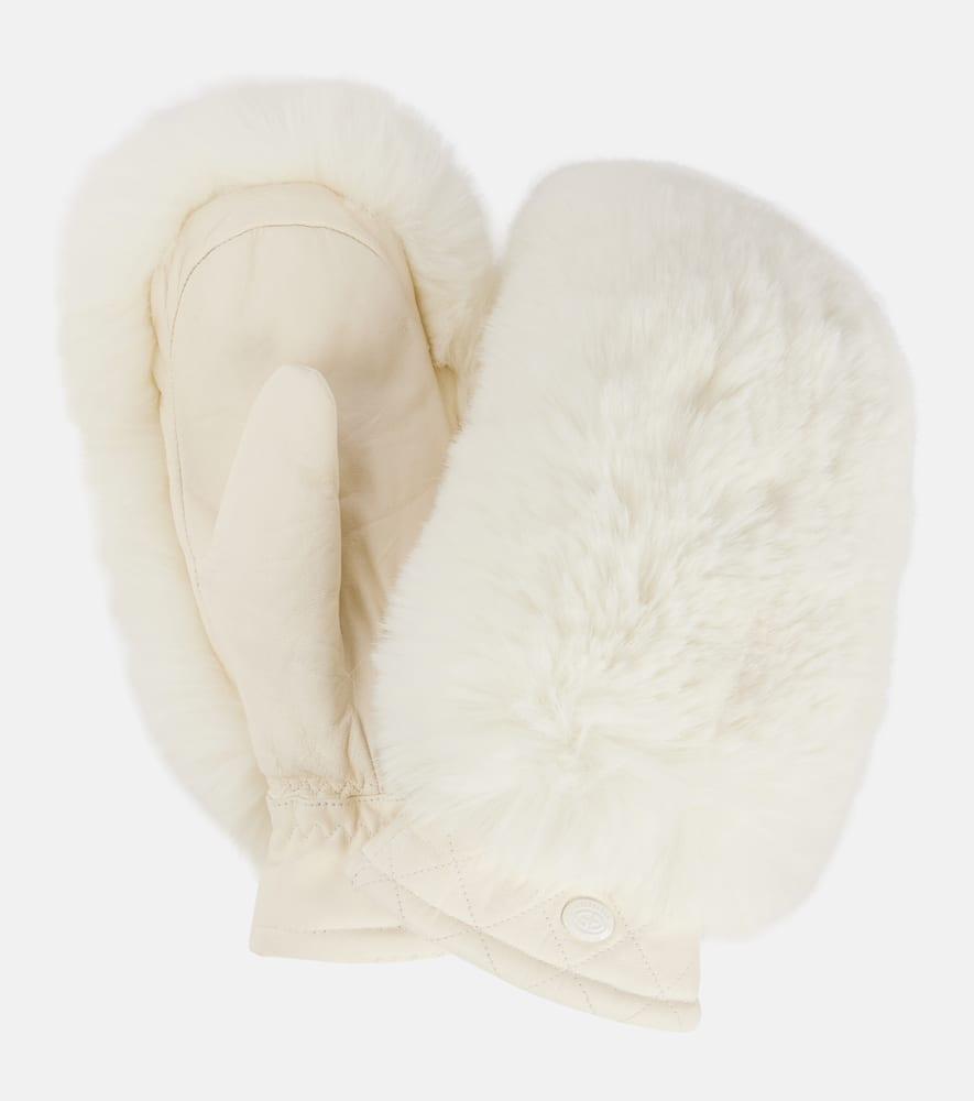 goldbergh hill leather ski mittens