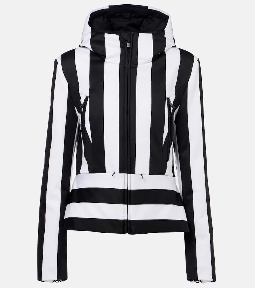 goldbergh linea striped ski jacket
