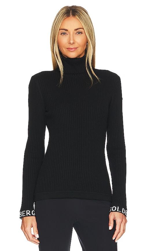 goldbergh mira sweater in black.
