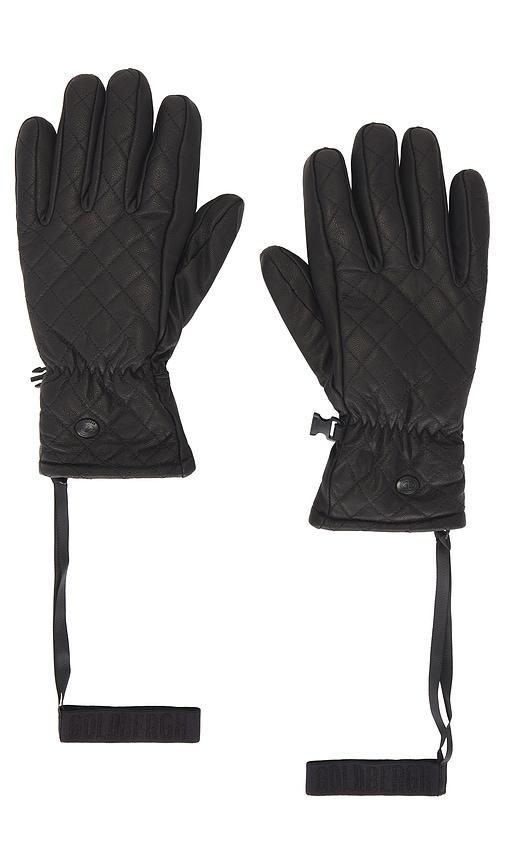 goldbergh nishi gloves in black.