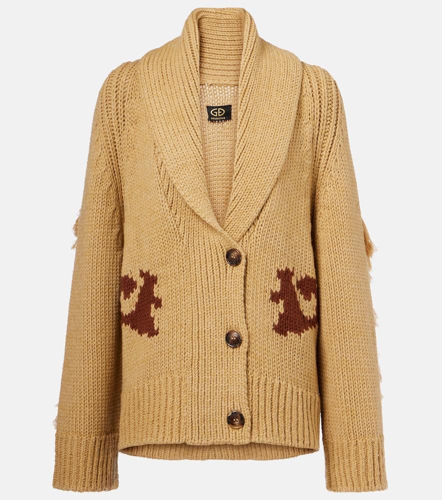 goldbergh nora intarsia wool