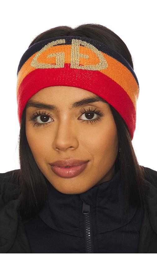 goldbergh pascalle headband in orange.