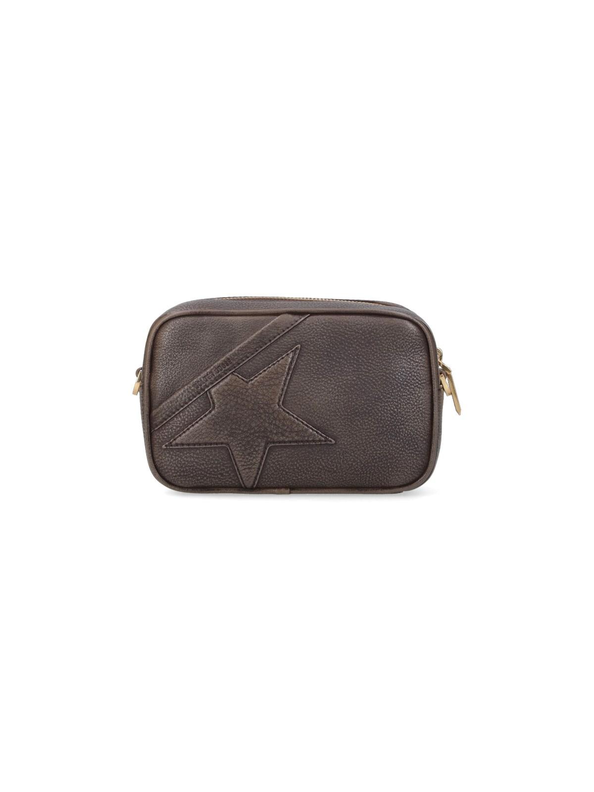 golden goose "mini star" crossbody bag