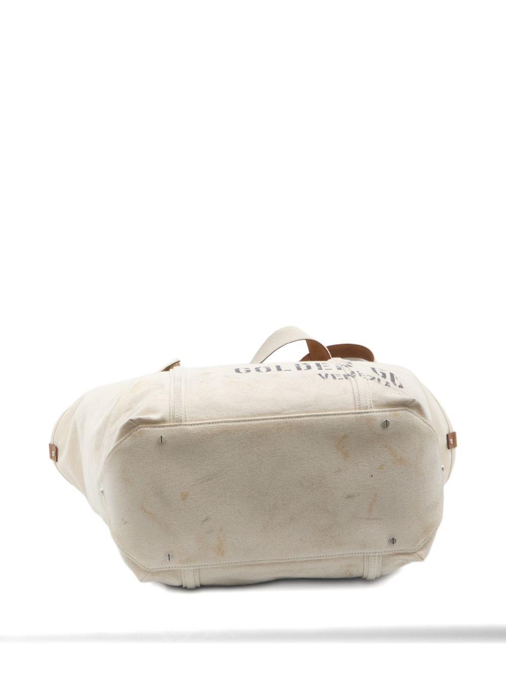 golden goose bags beige calf leather - women