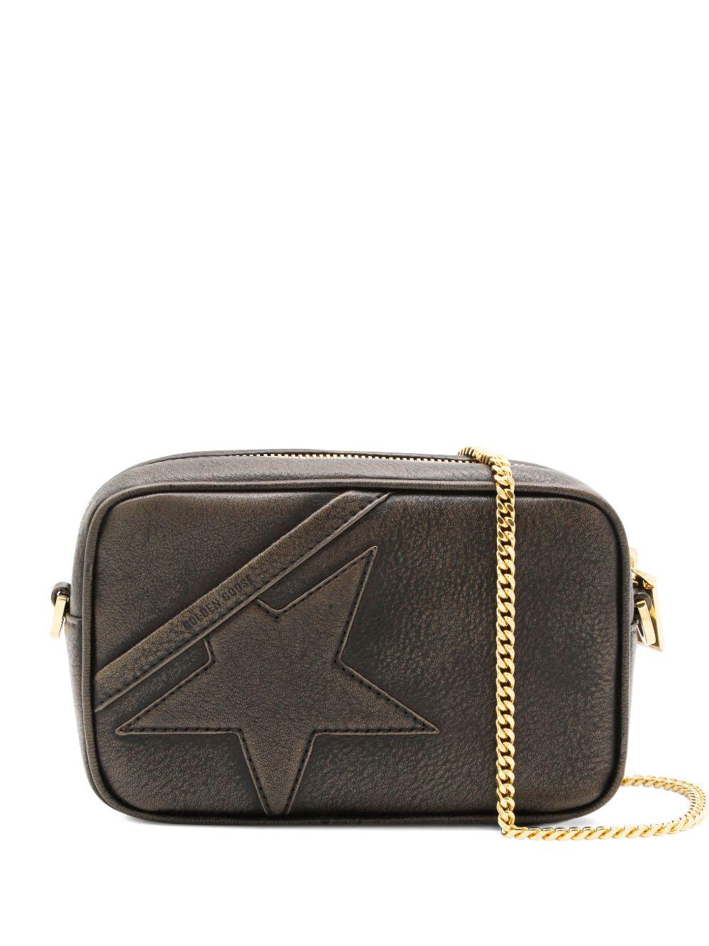 golden goose bags black polyester calf leather - women
