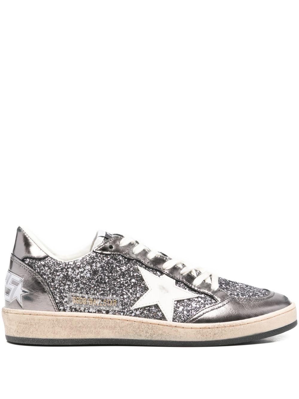 golden goose ball star leather sneakers