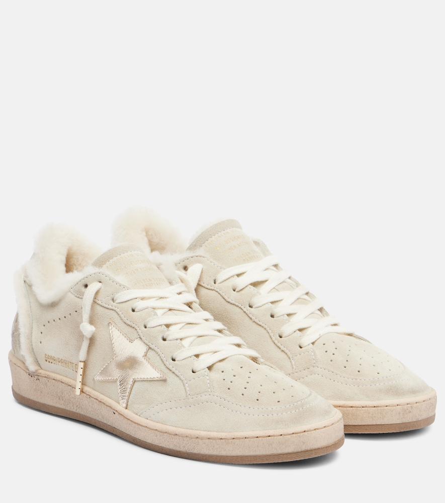 golden goose ball star shearling