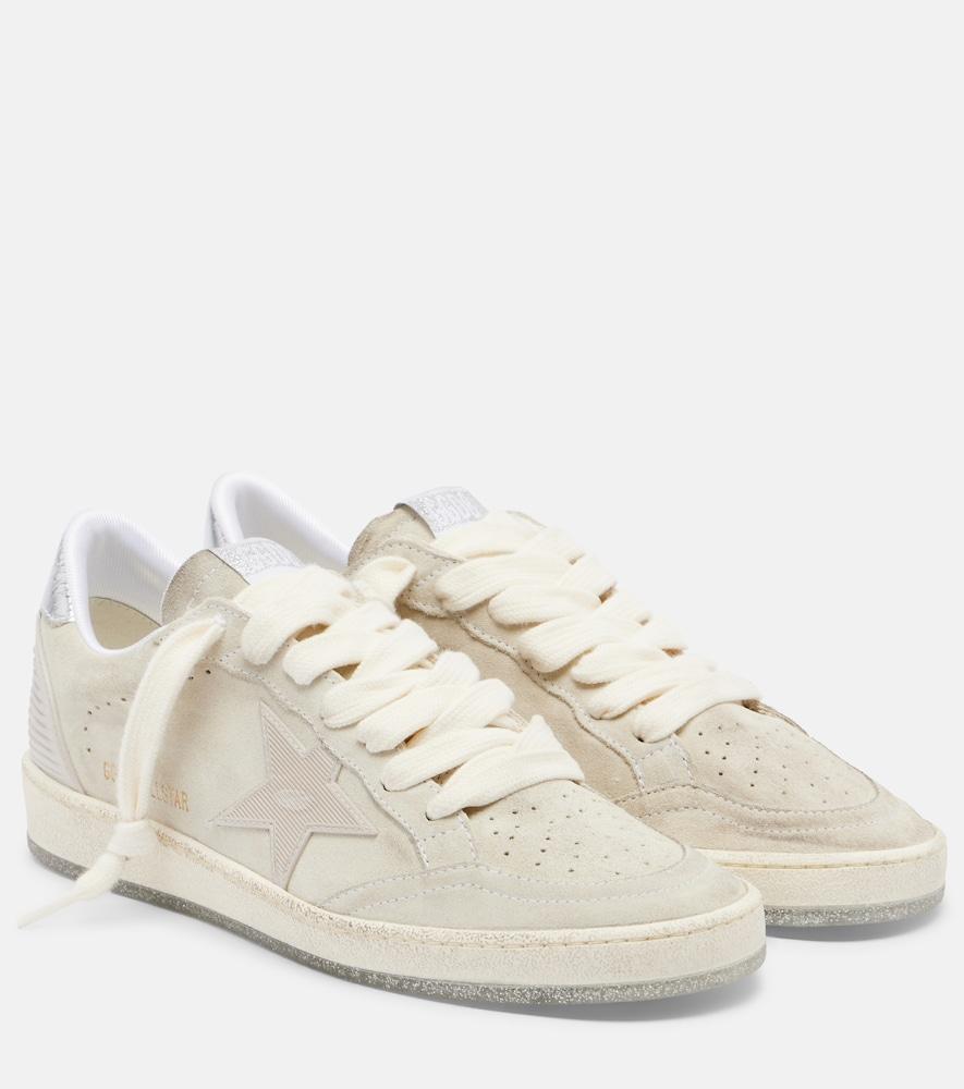 golden goose ball star suede sneakers
