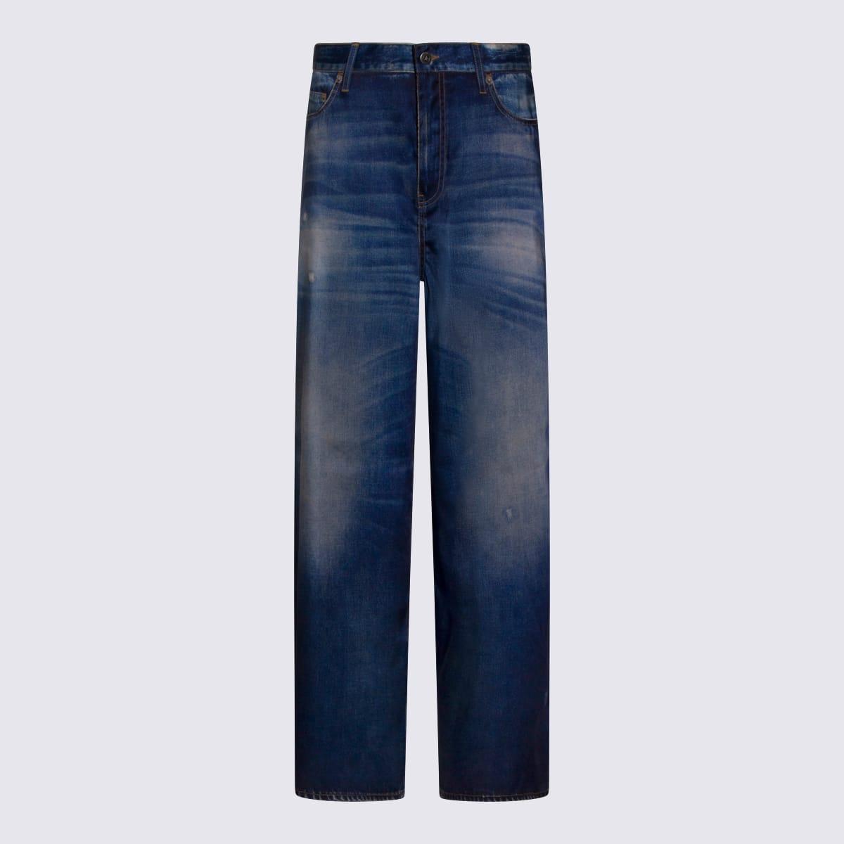 golden goose blue jeans