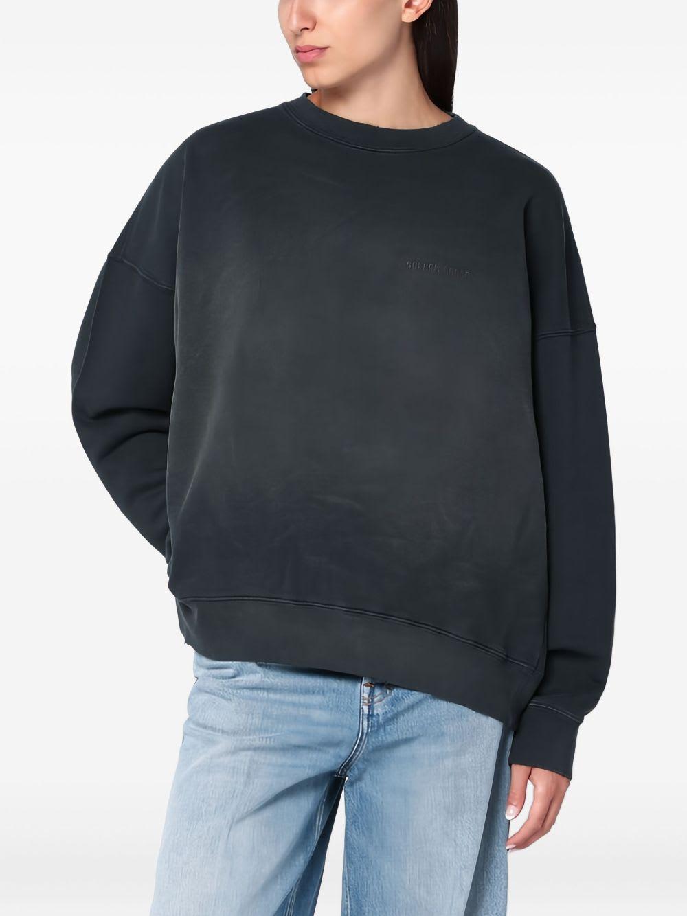 golden goose cotton crewneck sweatshirt
