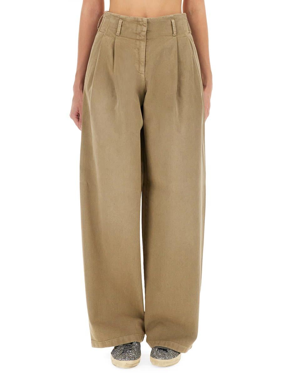 golden goose cotton pants