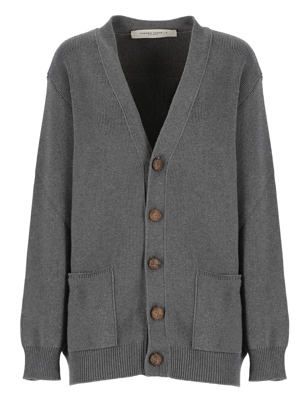 golden goose darnelle basic cardigan